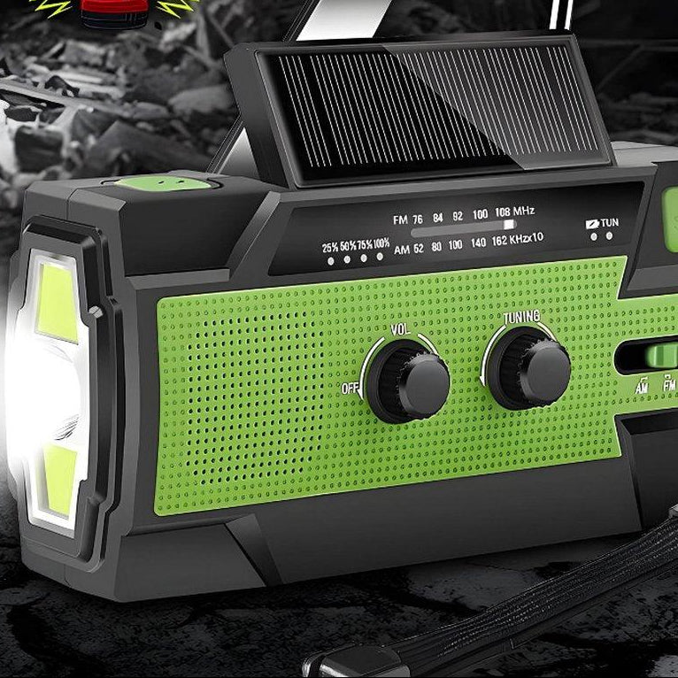 Emergency Weather Radio – Portable Survival Power Bank For Outdoor Adventures-Weather Radio-Unique Casa-Unique Casa