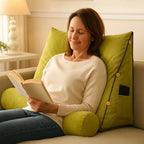 Ergonomic Back Support Pillow – Wedge Cushion for Sitting Up in Bed 1