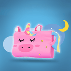 Ergonomic Kids Pillow - Breathable & Supportive for Restful Sleep-Baby & Children-Unique Casa-Pig-Unique Casa