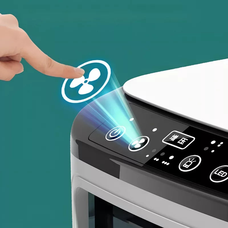 Portable Evaporative Cooler and Humidifier with Night Light for Home 1