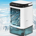 Evaporative Portable Fan and Humidifier with Night Light for Home-Air Conditioners & Fans-Unique Casa-Unique Casa