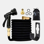Expandable Garden Hose – Tangle-Free, Kink-Resistant, and Built to Last-Garden Hose-Unique Casa-Black-Unique Casa