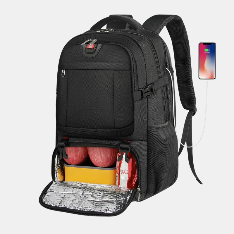 Extra-Large Travel Backpack with USB Charging – Insulated Laptop Bag for Professionals-Backpacks-Unique Casa-Unique Casa