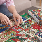Festive Puzzle Countdown – 1000-Piece Christmas Advent Calendar-Advent Calendars-Unique Casa-Unique Casa