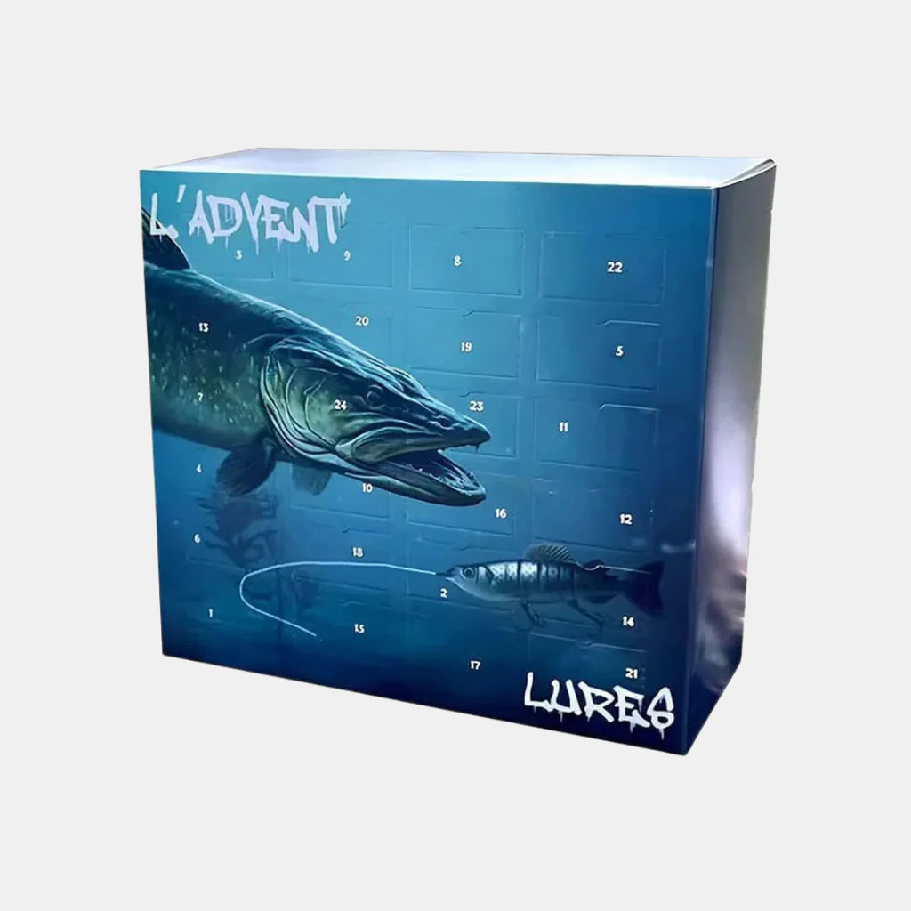 Fishing Advent Calendar | 24 Days of Surprises for True Anglers-Advent Calendars-Unique Casa-Lures Advent-Unique Casa