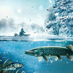 Fishing Advent Calendar – 24 Fishing Surprises for a Festive Countdown-Advent Calendars-Unique Casa-Carnivorous Blind Box-Unique Casa