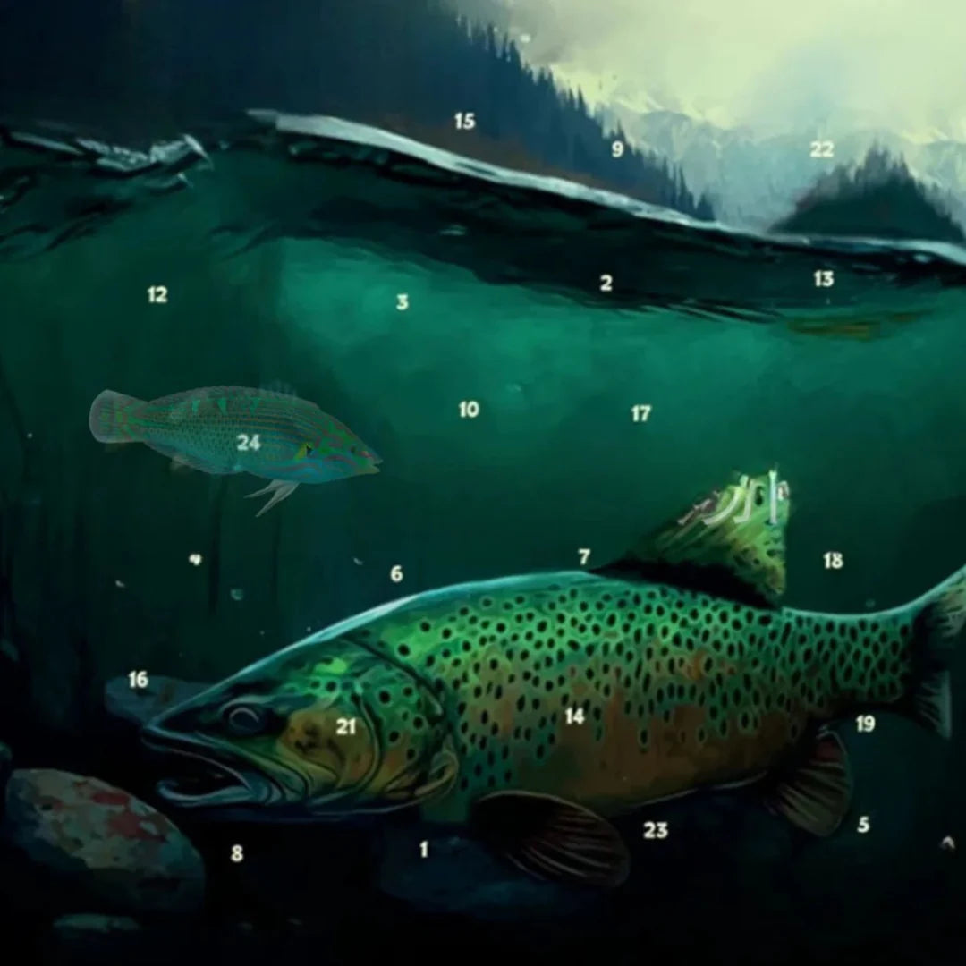 Fishing Advent Calendar – 24 Fishing Surprises for a Festive Countdown-Advent Calendars-Unique Casa-Little Carnivorous Blind Box-Unique Casa
