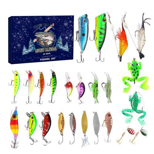 Fishing Advent Calendar for Anglers – 24 Days of Tackle Surprises-Advent Calendar-Unique Casa-💎💎Classic-Unique Casa