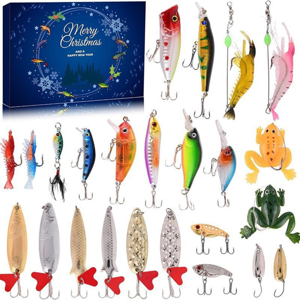 Fishing Advent Calendar for Anglers – 24 Days of Tackle Surprises-Advent Calendar-Unique Casa-Unique Casa