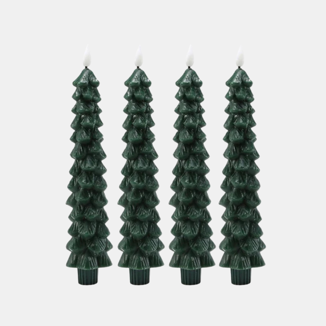 Flameless LED Christmas Tree Candles – Safe Decorative Lights for Holidays 0