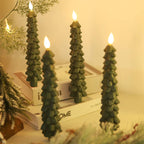 Flameless LED Christmas Tree Candles – Safe Decorative Lights for Holidays 1