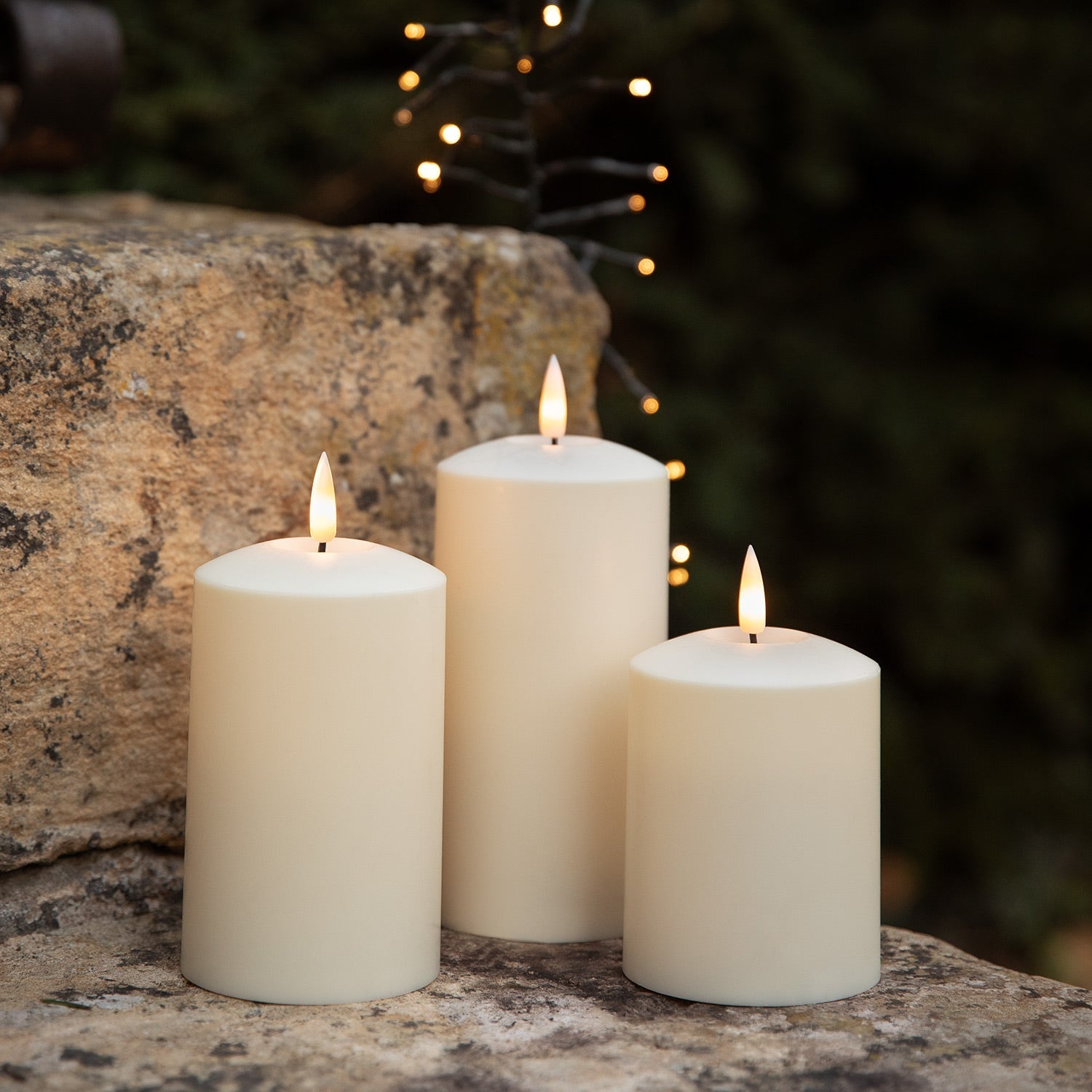 Flameless LED Pillar Candles Set – Remote Control Battery Operated Decor 0
