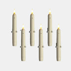 Flameless LED Window Candles Set – 6 Battery Operated Flickering Lights-Flameless Candles-Unique Casa-Unique Casa