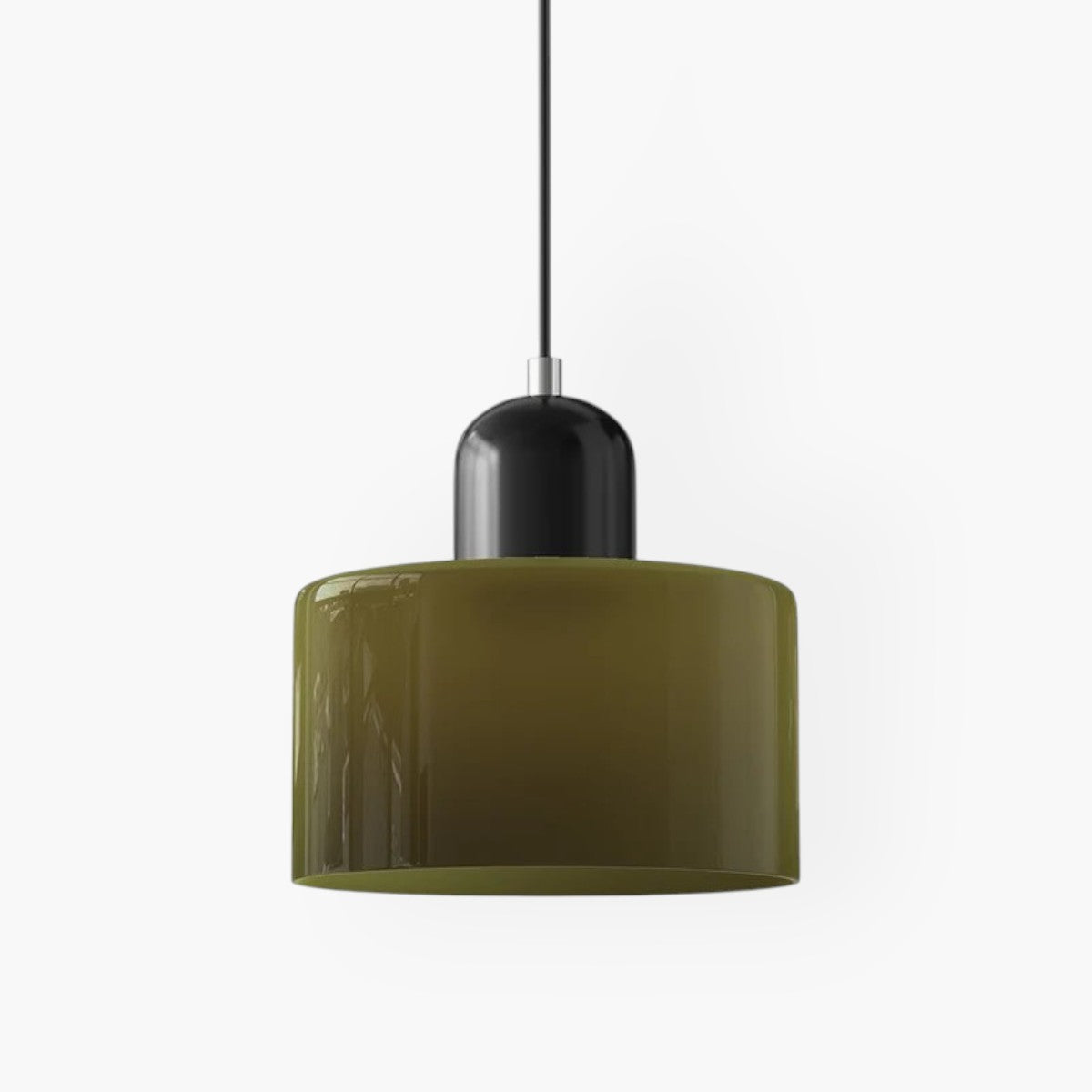 Flush Mount Ceiling Light Fixture with Soft Glass Shade – Modern Home Lighting 10