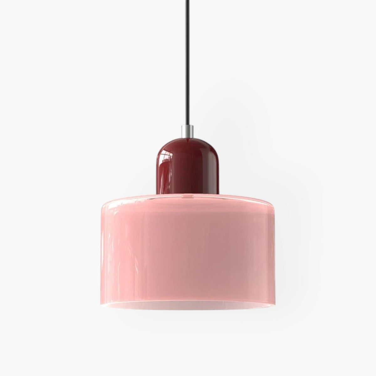 Flush Mount Ceiling Light Fixture with Soft Glass Shade – Modern Home Lighting 35