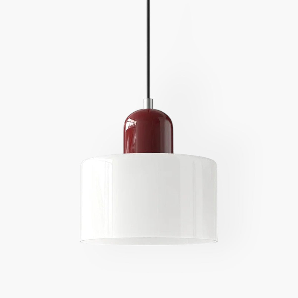 Flush Mount Ceiling Light Fixture with Soft Glass Shade – Modern Home Lighting 22