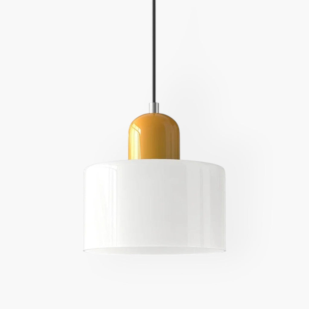 Flush Mount Ceiling Light Fixture with Soft Glass Shade – Modern Home Lighting 36