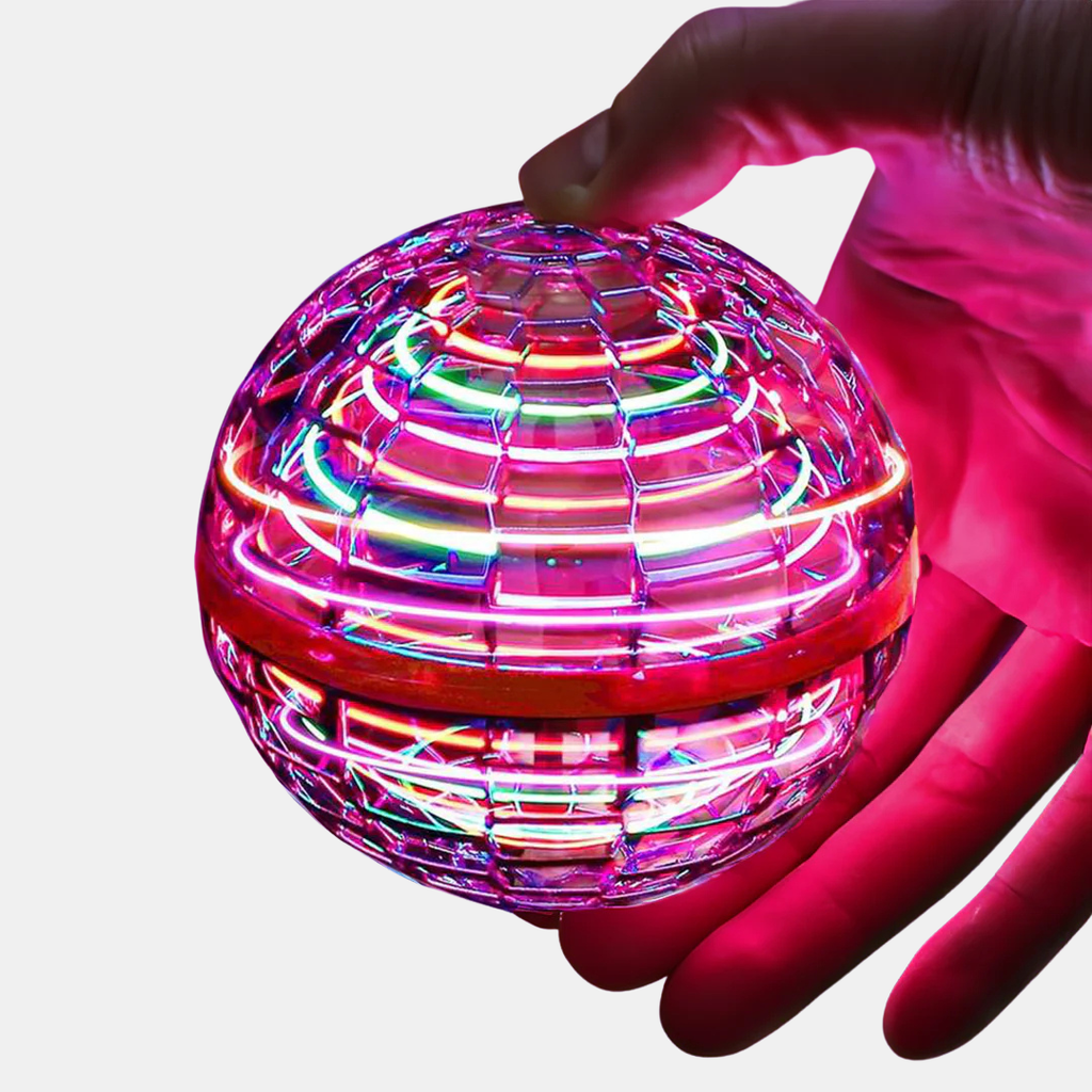 Flying Ball With LED Light For Fun And Colorful Playtime
