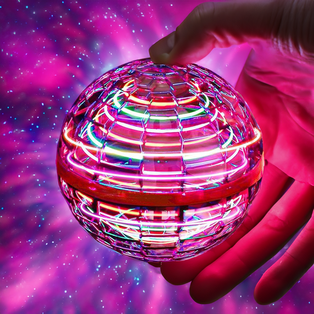 Flying Ball With LED Light For Fun And Colorful Playtime