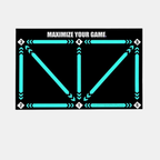 Football Pro Training Mat & Video Training Program – Train Like a Pro, Anywhere-Unique Casa-Mat + Video Training Program-Unique Casa