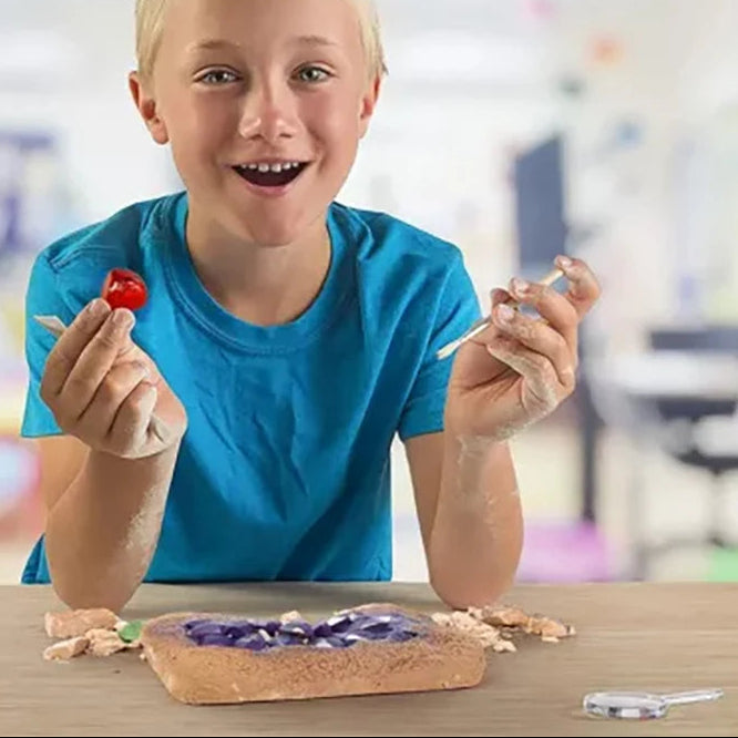 Gemstone Excavation Kit for Kids – Real Crystal Dig and Discovery Set-Unique Casa-Unique Casa