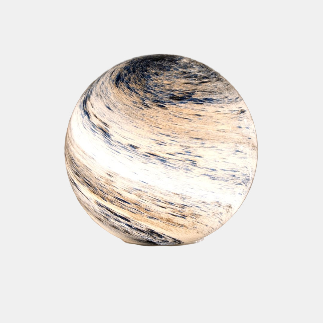 Glass Moon Lamp with 16 Color Options – Artistic LED Light for Bedroom 0