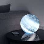 Glass Moon Lamp with 16 Color Options – Artistic LED Light for Bedroom 4