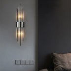 Gloriva Crystal Wall Sconce – Elegant LED Wall Light for Living Room 4