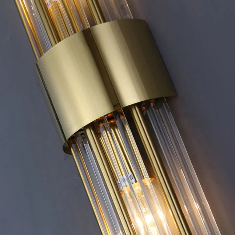 Gloriva Crystal Wall Sconce – Elegant LED Wall Light for Living Room 8