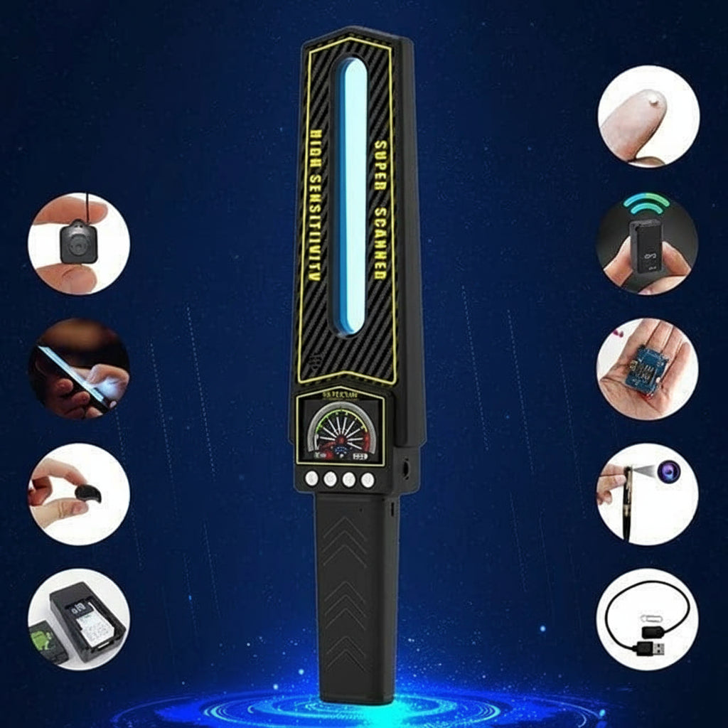 GPS Tracker Detection Device – Advanced Hidden Camera & Bug Finder-Security scanner-Unique Casa-Unique Casa