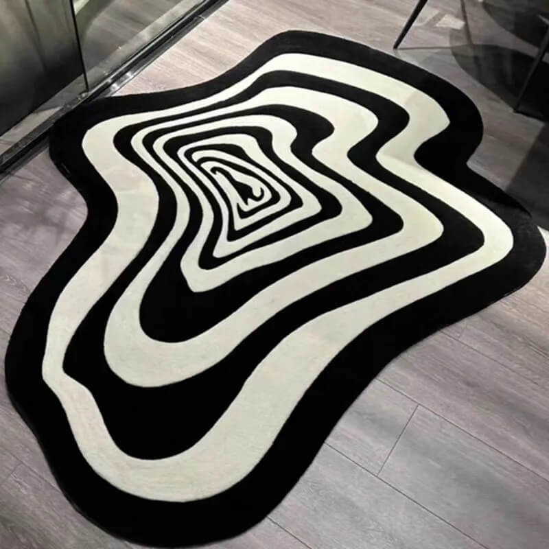 Hypno Blob Tufting Rug – Unique and Cozy Floor Decor with Artistic Flair-Rug-Unique Casa-Unique Casa