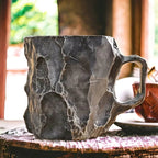Handcrafted Crystal Mug – Insulated Mineral Design for Coffee & Tea 4