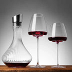Handcrafted Crystal Wine and Champagne Glass Set-Tableware & Serveware-Unique Casa-Unique Casa