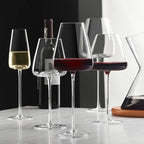 Handcrafted Crystal Wine and Champagne Glass Set-Tableware & Serveware-Unique Casa-Unique Casa