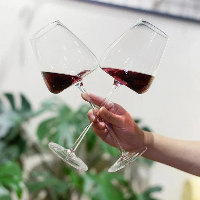 Handcrafted Crystal Wine and Champagne Glass Set-Tableware & Serveware-Unique Casa-Unique Casa