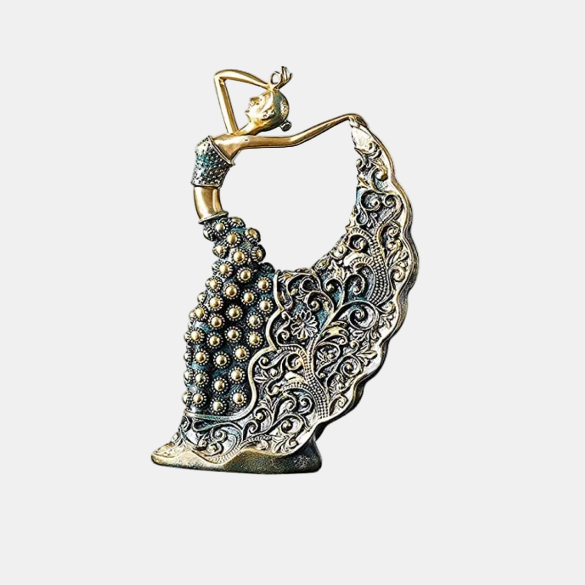 Handcrafted Peacock Dancer Figurines – Elegant Home Decor Accent Piece 6