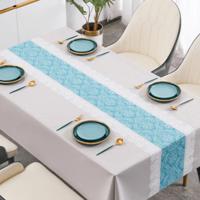 Handmade Embroidered Tablecloth – Unique Decorative Cover for Dining Table 6