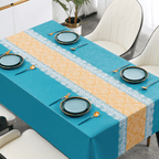 Handmade Embroidered Tablecloth – Unique Decorative Cover for Dining Table 5