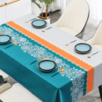 Handmade Embroidered Tablecloth – Unique Decorative Cover for Dining Table 1
