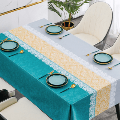 Handmade Embroidered Tablecloth – Unique Decorative Cover for Dining Table 4