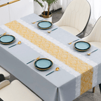 Handmade Embroidered Tablecloth – Unique Decorative Cover for Dining Table 8