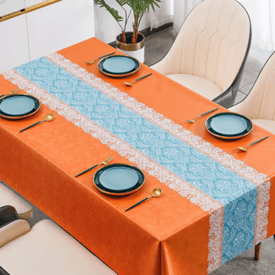 Handmade Embroidered Tablecloth – Unique Decorative Cover for Dining Table 7