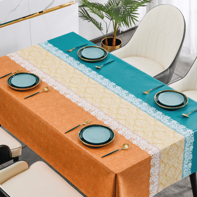 Handmade Embroidered Tablecloth – Unique Decorative Cover for Dining Table 3