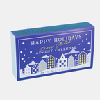 Happy Holidays Cross Stitch Advent Calendar – DIY Countdown Kit for Christmas-Advent Calendar-Unique Casa-Unique Casa