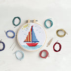 Happy Holidays Cross Stitch Advent Calendar – DIY Countdown Kit for Christmas-Advent Calendar-Unique Casa-Unique Casa