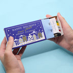 Happy Holidays Cross Stitch Advent Calendar – DIY Countdown Kit for Christmas-Advent Calendar-Unique Casa-Unique Casa