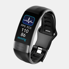 Health Smartwatch – Comprehensive Health & Fitness Tracking-Unique Casa-Black-Silicon-Unique Casa