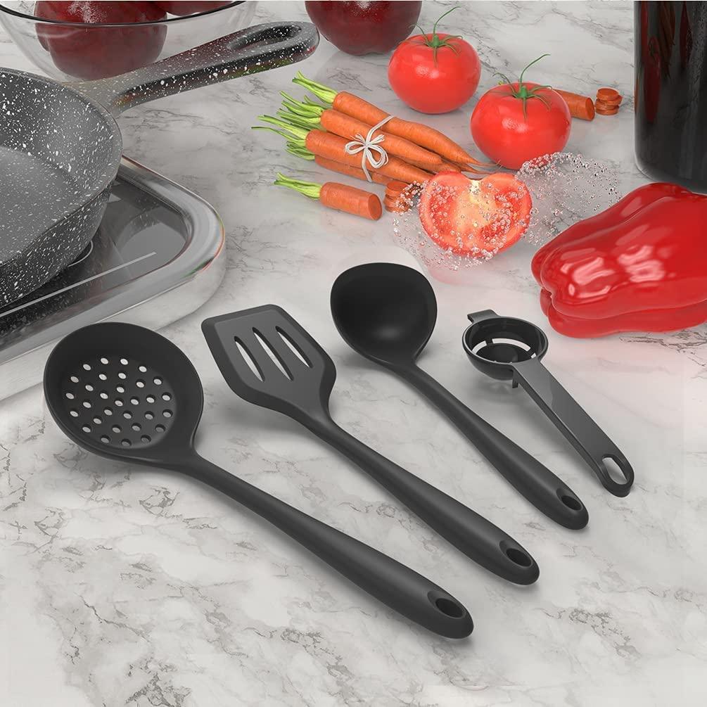 Heat Resistant Silicone Kitchen Utensil Set (15-Pieces)-Unique Casa-Unique Casa