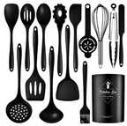 Heat Resistant Silicone Kitchen Utensil Set (15-Pieces)-Unique Casa-Unique Casa