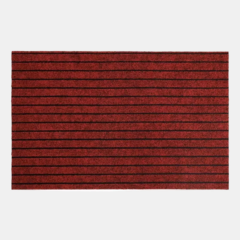 Heavy Duty Outdoor Door Mat – Weatherproof Welcome Mat for Entryways-Door Mats-Unique Casa-Red-19.6x31.4in-Unique Casa